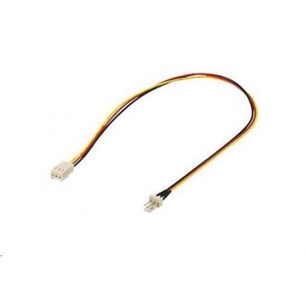PREMIUMCORD Prodlužovací kabel k ventilátoru 3pin samec - 3pin samice , 30cm PREMIUMCORD Prodlužovací kabel k ventilátoru 3pin samec - 3pin samice , 30cm