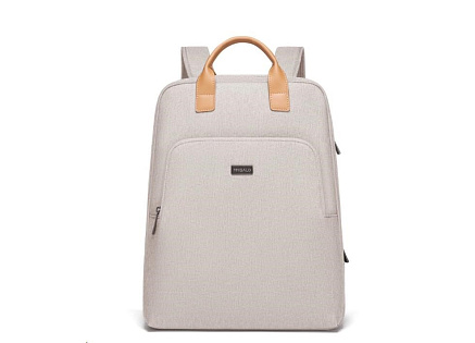 MYBALO Nova dámský městský batoh na noteboo - béžová