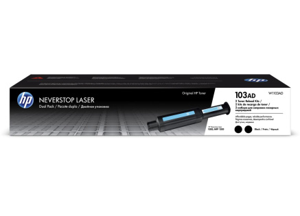 HP 103AD Neverstop Toner Reload Kit 2-Pack (2,500 / 2,500 pages)