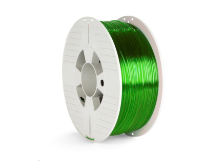 VERBATIM 3D Printer Filament PET-G 1.75mm, 327m, 1kg green transparent VERBATIM 3D Printer Filament PET-G 1.75mm, 327m, 1kg green transparent
