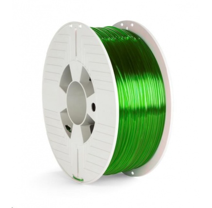 VERBATIM 3D Printer Filament PET-G 1.75mm, 327m, 1kg green transparent