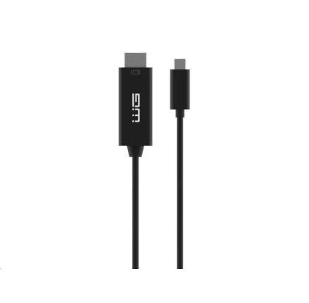 WG - Datový kabel Type-C na HDMI, 3 metry, 4K, černá WG - Datový kabel Type-C na HDMI, 3 metry, 4K, černá