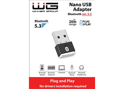 WG - Adaptér Mini Bluetooth 5.3