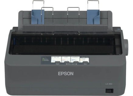 EPSON tiskárna jehličková LX-350, A4, 9 jehel, 347 zn/s, 1+4 kopii, USB 2.0, LPT, RS232 EPSON tiskárna jehličková LX-350, A4, 9 jehel, 347 zn/s, 1+4 kopii, USB 2.0, LPT, RS232