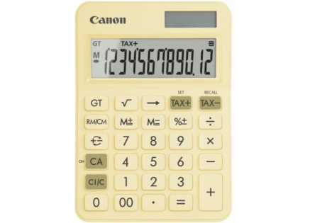 Canon Kalkulacka LS-125KB PYL - Pastelově žlutá