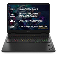 NTB OMEN 16-ap0002nc, Ryzen 9-8940HX, 16" 2.5K , 32GB DDR5 2DM 5200,  2TB SSD, RTX 5070 8GB Win11, 2Y on-site