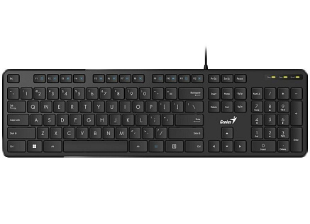 GENIUS klávesnice Slimstar M200/ Drátová/ USB/ černá/ CZ+SK layout GENIUS klávesnice Slimstar M200/ Drátová/ USB/ černá/ CZ+SK layout