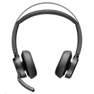 Poly Voyager Focus 2-M USB-C-C Headset USB-C/A Adapter Charging Stand