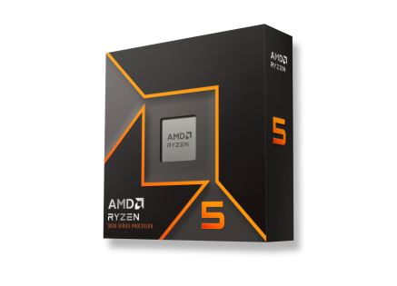 CPU AMD RYZEN 5 9600, 6-core, 3.8GHz, 38MB cache, 65W, AMD Radeon Graphics, socket AM5, Chladič v balení, BOX