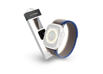 RhinoTech řemínek Ultra Wild Trail pro Apple Watch 38/40/41mm modrá/šedá RhinoTech řemínek Ultra Wild Trail pro Apple Watch 38/40/41mm modrá/šedá