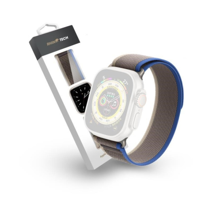 RhinoTech řemínek Ultra Wild Trail pro Apple Watch 38/40/41mm modrá/šedá