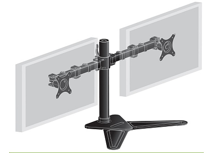 Iiyama desktop mount, dual