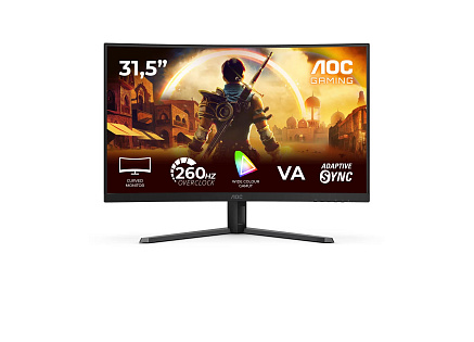 AOC MT VA 31,5" C32G42ZE - Curved VA panel, 1920x1080, 240Hz, HDMI, DP AOC MT VA 31,5" C32G42ZE - Curved VA panel, 1920x1080, 240Hz, HDMI, DP