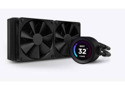 NZXT vodní chladič Kraken 240 ELITE / 2x120mm fan / LCD disp. / 6 let / LGA1851 / AM5