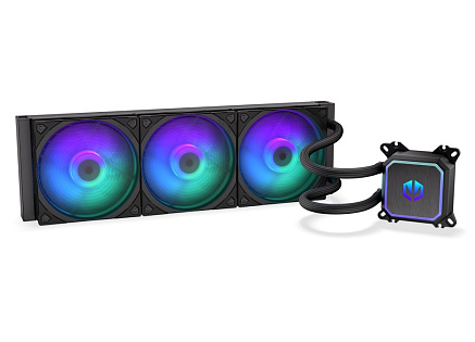ENDORFY Vodní chladič Navis F360 ARGB, 3x120mm, LGA1851, AM5, černá