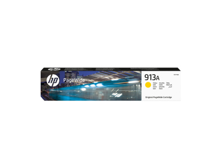 HP 913A Yellow Original PageWide Cartridge (3,000 pages)