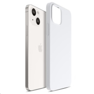 3mk ochranný kryt HARDY Silicone MagCase pro Apple iPhone 15, Silver-White