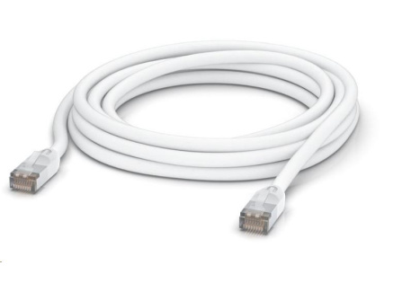 UBNT UACC-Cable-Patch-Outdoor-5M-W, Outdoor UniFi Patch kabel, 5m, Cat5e, bílý