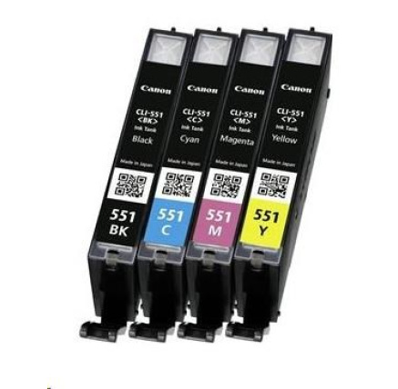 Canon CARTRIDGE CLI-551 multi pack pro Pixma iP, Pixma iX, Pixma MG a Pixma MX 6850, 725x, 925, 8750 (300 str.) Canon CARTRIDGE CLI-551 multi pack pro Pixma iP, Pixma iX, Pixma MG a Pixma MX 6850, 725x, 925, 8750 (300 str.)