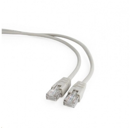 GEMBIRD kabel patchcord Cat5e UTP 10m, šedý