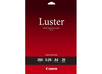 Canon fotopaír LU-101, A4, 20 ks, lesklý 260g/m