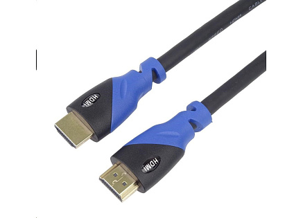 PREMIUMCORD Kabel HDMI - Ultra HDTV, 1.5m (Color, zlacené konektory)
