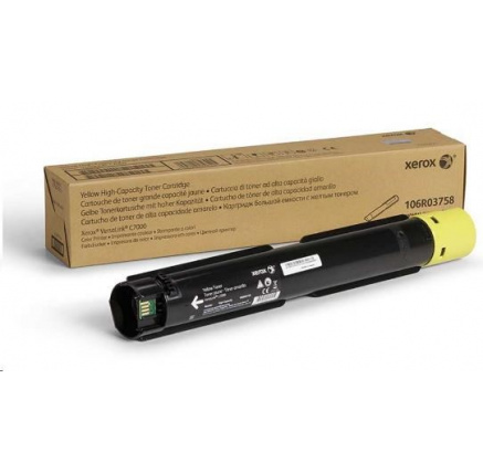 Xerox Yellow High Capacity Toner pro VersaLink C7000 (10 100str.) Xerox Yellow High Capacity Toner pro VersaLink C7000 (10 100str.)