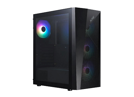 ADATA XPG case LANDER 500 Mid-Tower, bez zdroje, 4x 120mm ARGB Fan, Černá