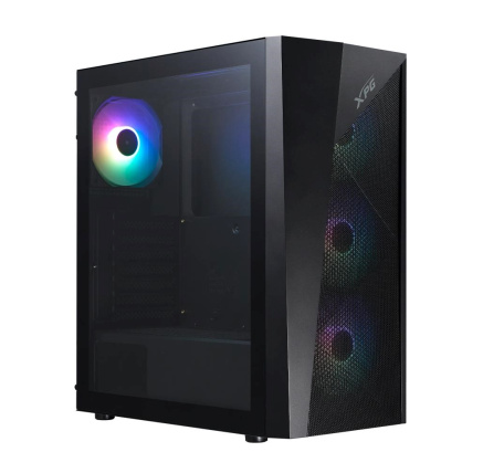 ADATA XPG case LANDER 500 Mid-Tower, bez zdroje, 4x 120mm ARGB Fan, Černá