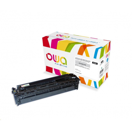 OWA Armor toner pro HP Color Laserjet Pro 200 M251, M276, 1600 Stran, CF210A, černá/black OWA Armor toner pro HP Color Laserjet Pro 200 M251, M276, 1600 Stran, CF210A, černá/black