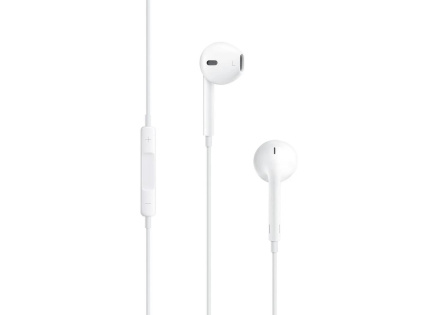 Apple EarPods with Remote and Mic - jack adapter