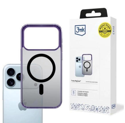 3mk ochranný kryt Frosty MagCase Purple pro Apple iPhone 17 Pro 3mk ochranný kryt Frosty MagCase Purple pro Apple iPhone 17 Pro