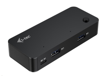 i-tec Universal KVM HUB 2x USB-C + 2x USB-A 3.0 Port i-tec Universal KVM HUB 2x USB-C + 2x USB-A 3.0 Port