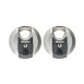 Master Lock Excell M40EURT Set 2 ks diskových visacích zámků
