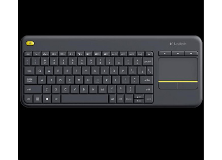 Logitech Wireless Keyboard Touch Plus K400 Plus, black, US