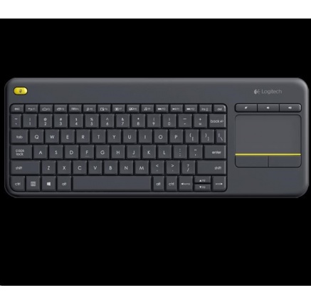 Logitech Wireless Keyboard Touch Plus K400 Plus, black, US