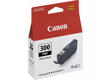 Canon CARTRIDGE PFI-300 PBK foto černá pro imagePROGRAF PRO-300