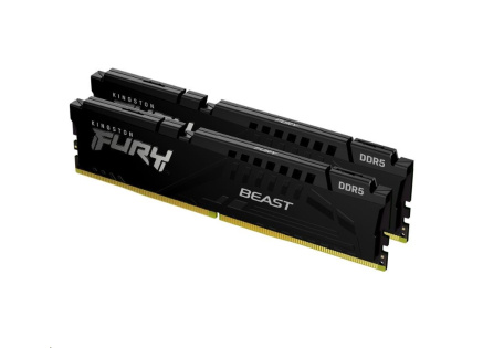 KINGSTON DIMM DDR5 16GB (Kit of 2) 5600MT/s CL36 FURY Beast Černá EXPO
