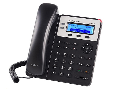Grandstream GXP1625 [VoIP telefon - 2x SIP účet, HD audio, 3 program.tlačítka, switch 2xLAN 10/100Mbps, PoE]