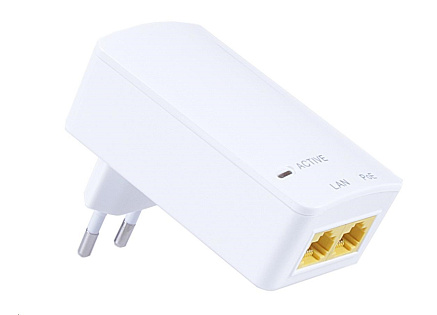 MaxLink PI15S aktivní gigabitový PoE injektor, 802.3af, 15W (48V, 0.32A)