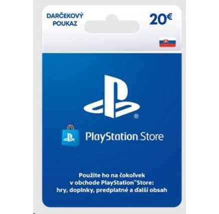 SONY Playstation Live Card Dual EUR20/SK