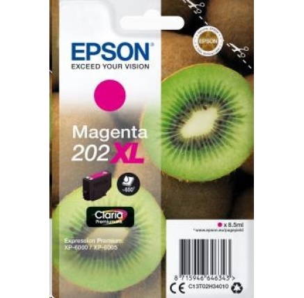 EPSON ink bar Singlepack "Kiwi" Magenta 202XL Claria Premium Ink 8,5 ml