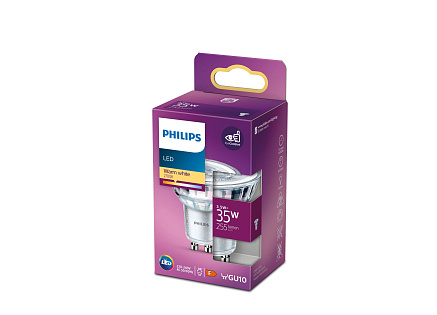 PHILIPS žárovka LED classic 35W GU10 WW 36D RF ND SRT4