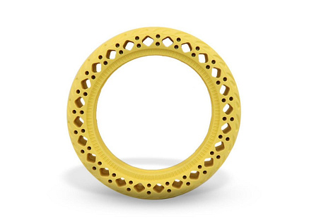 Bezdušová pneumatika pro Xiaomi Scooter žlutá (Bulk)