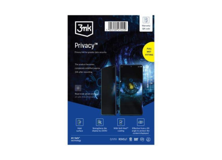 3mk All-Safe Privacy - AIO fólie Phone Dry & Wet Fitting v2.0 25 pcs