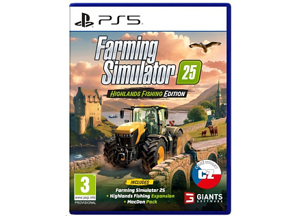 PS5 hra Farming Simulator 25: Highlands Fishing Edition
