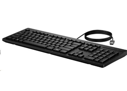 HP 125 G2 Wired USB Keyboard - německá