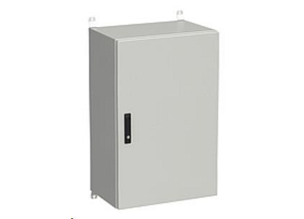 Solarix rozvaděč nástěnný venkovní LC-20 21U 600x500mm, dveře plech, LC-20-21U-65-22-G