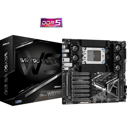 ASRock MB Sc sTR5 WRX90 WS EVO, AMD WRX90, 8xDDR5, 1xDP, EEB