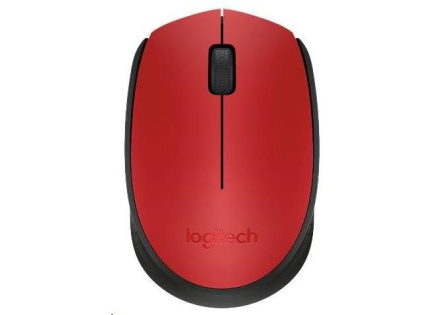 Logitech Wireless Mouse M171, red Logitech Wireless Mouse M171, red